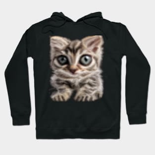 A vey content aware scale cat Hoodie